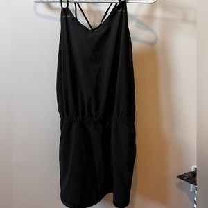 Lululemon Romper, Size 6, Black